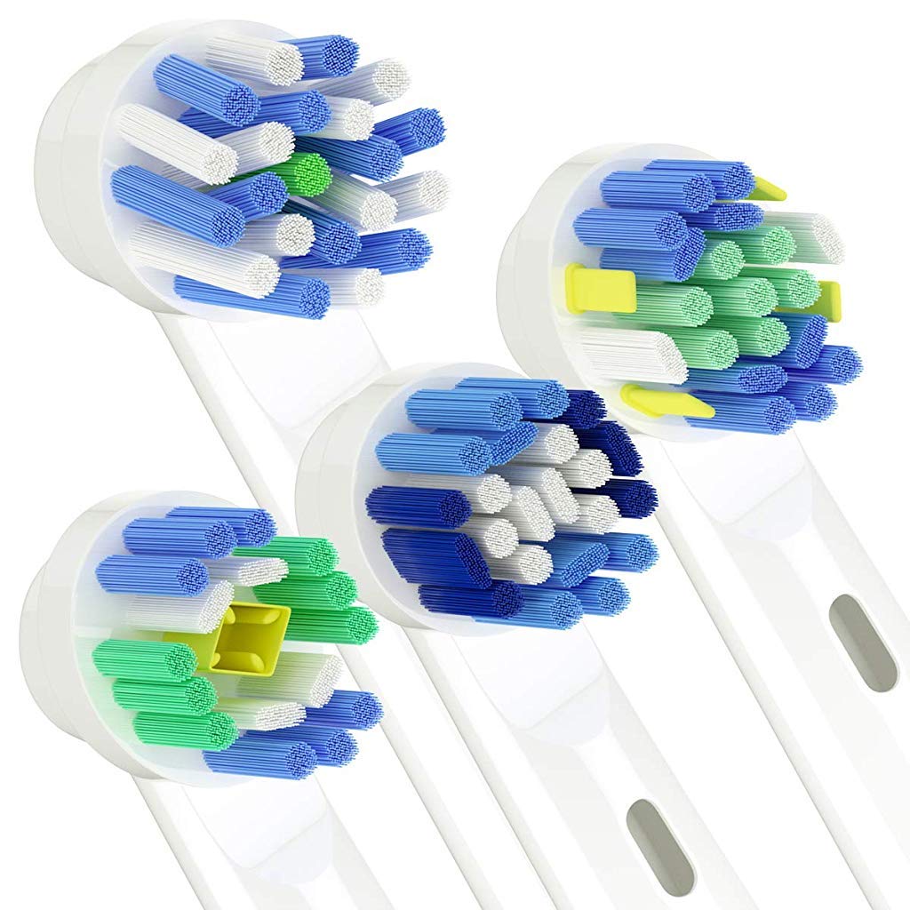 MAYCREATE Replacement Brush Heads Compatible With Pack of 8 Generic Crossaction Electric Toothbrush Heads, For Oralb Braun Bases (16) MAYCREATE Replacement Brush Heads Compatible With Pack of 8 Generic Crossaction Electric Toothbrush Heads, For Oralb Braun Bases (16)